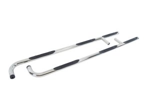 Dodge Ram 1500 Side Steps - Go Rhino - 6000 Series, One Piece W2W - Polished Stainless Steel - `09-`14
